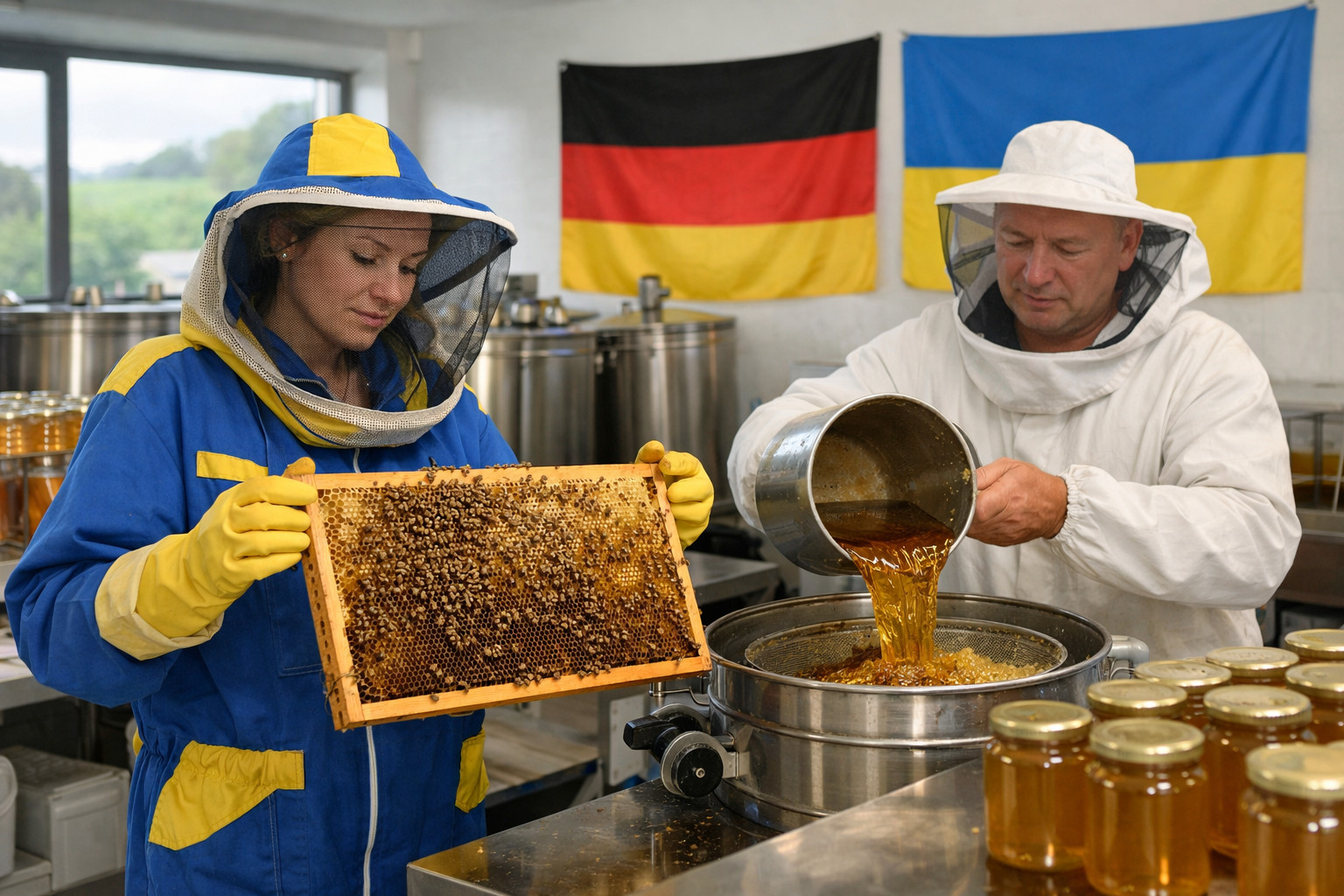 Une entreprise ukrainienne de miel délocalise sa production en Allemagne pour créer de la valeur ajoutée