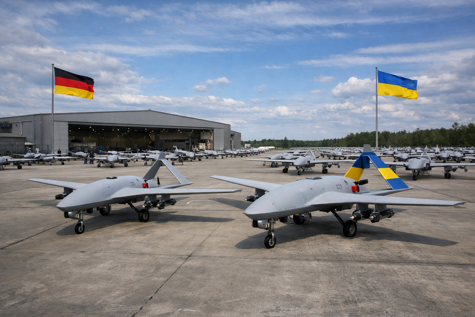 L'Allemagne déploie la production de 10 000 drones grâce à un partenariat stratégique avec l'Ukraine
