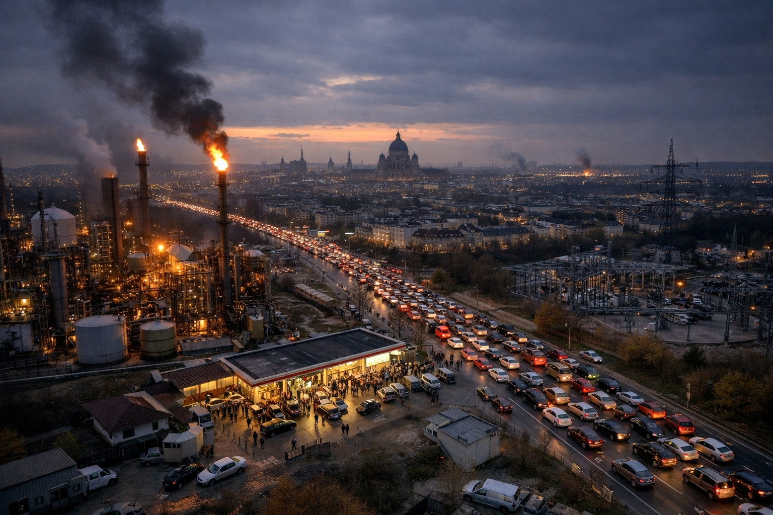 L'Europe plonge dans un chaos énergétique, les autorités ignorent le volume réel de carburant disponible