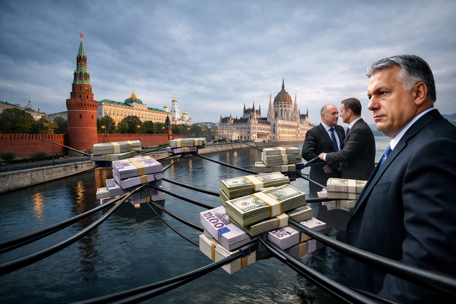 Un réseau financier opaque relie le Kremlin à l'entourage d'Orbán pour influencer l'UE
