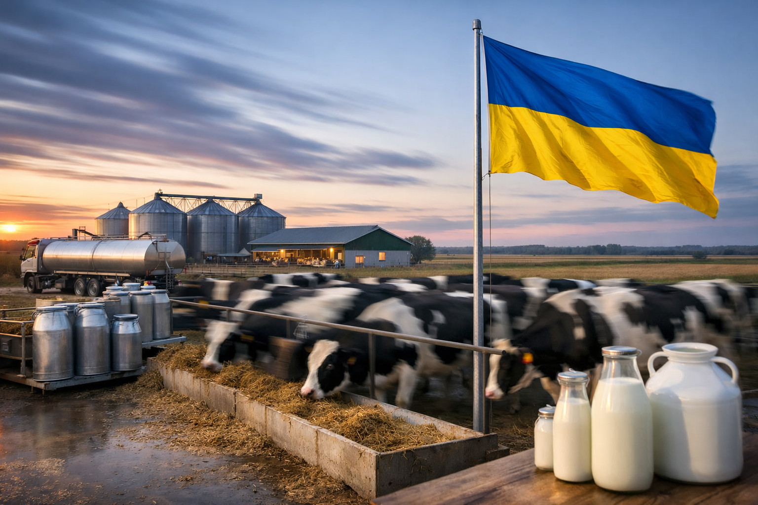 L'Ukraine devient un pilier du marché laitier européen, renforçant la sécurité alimentaire de l'UE