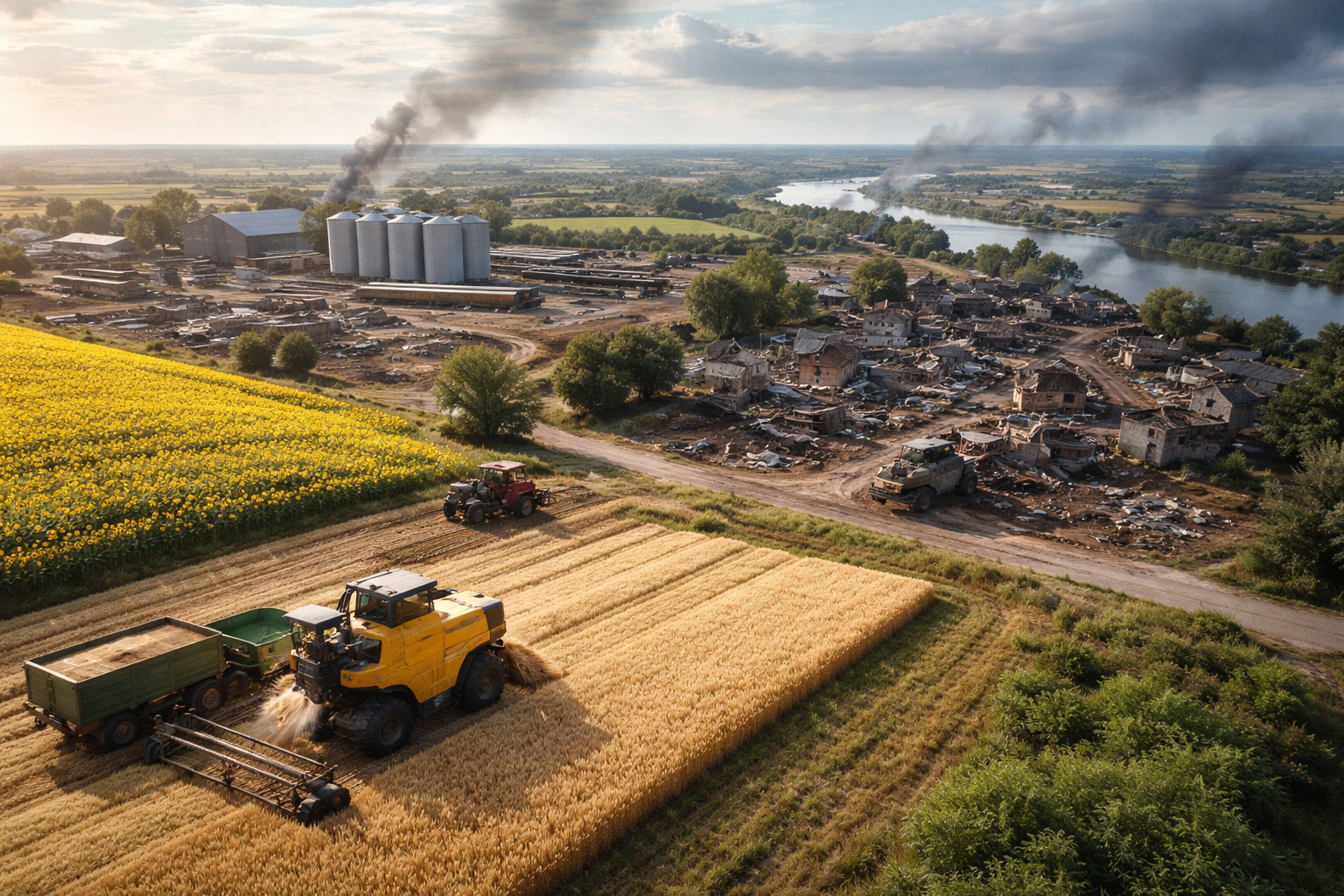 Les multiples facettes économiques de la guerre en Ukraine : résilience agricole et effets de contagion
