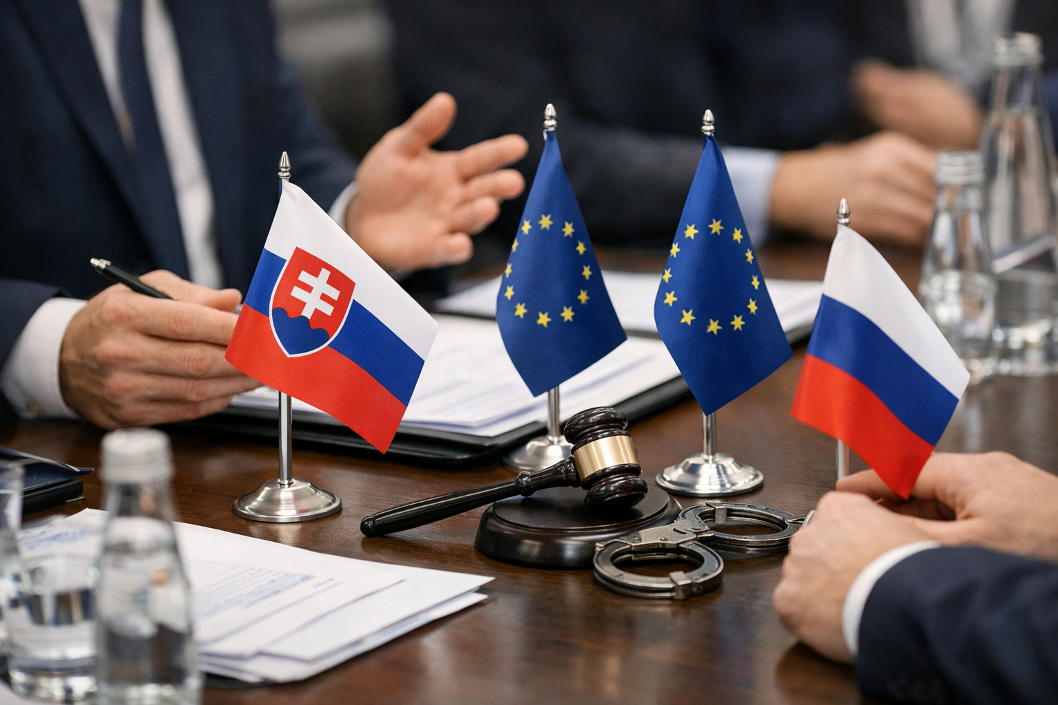 La Slovaquie menace de bloquer le 20e paquet de sanctions de l'UE contre Moscou