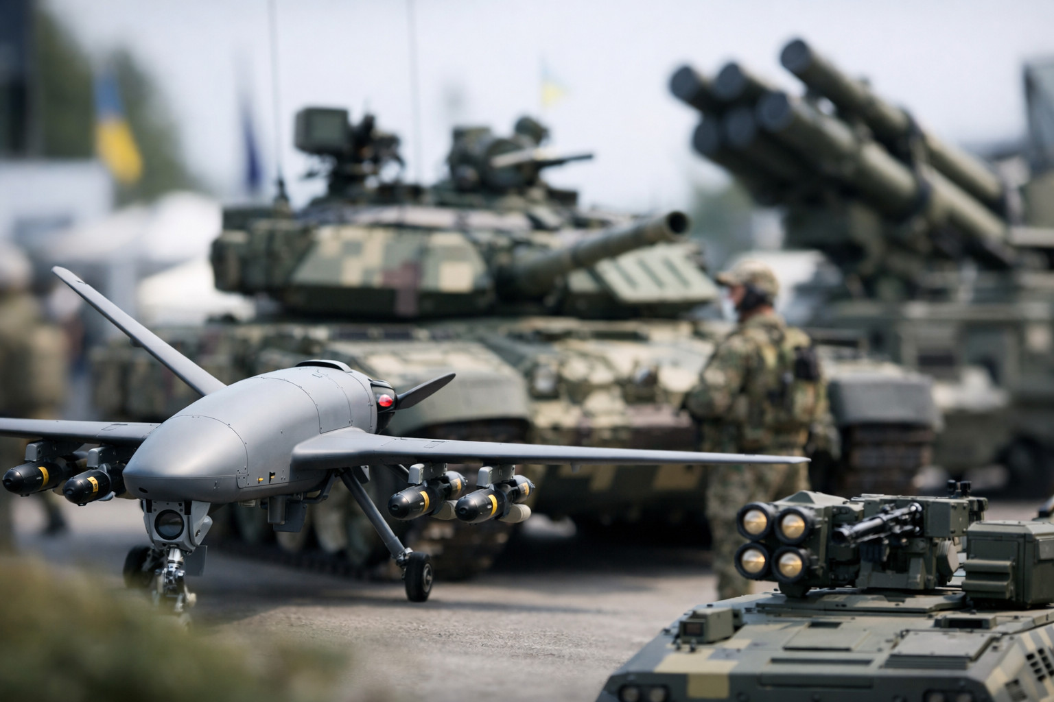 L'industrie militaire ukrainienne s'impose en Europe avec des technologies de combat éprouvées