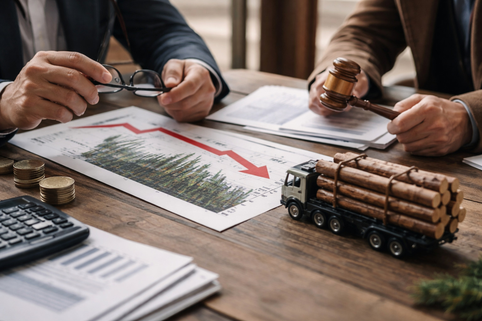 L'industrie forestière russe face à une vague de faillites annoncée pour 2026