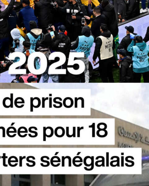 CAN 2025 : confirmation des peines de prison pour 18 supporters sénégalais