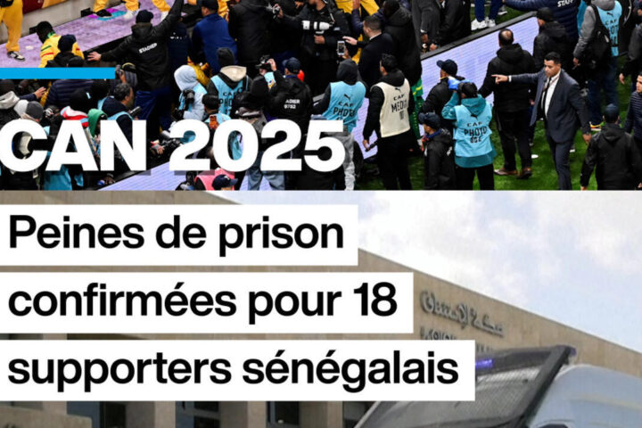 CAN 2025 : confirmation des peines de prison pour 18 supporters sénégalais