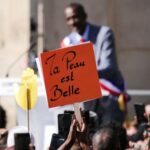 Des milliers de manifestants à Saint-Denis soutiennent leur maire contre le racisme