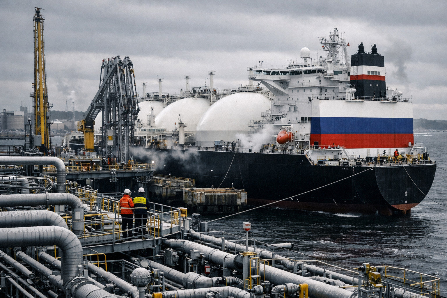 L'UE accroît ses importations de GNL russe au premier trimestre 2026 malgré les projets d'embargo