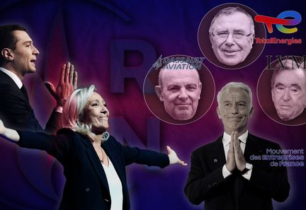 "Jordan Bardella: seul défenseur des positions pro-business, alors que le RN se rapproche des grands patrons"