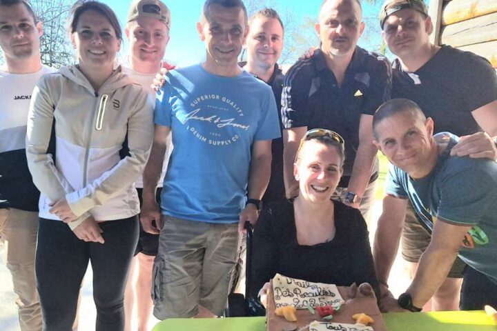 Jura. Une pompière blessée se prépare à courir un trail de 21 km sur des béquilles