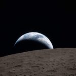 La Nasa dévoile une image spectaculaire d'un coucher de Terre capturé lors de la mission Artémis 2