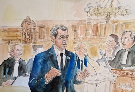 Nicolas Sarkozy réfute le financement libyen de sa campagne lors de son procès en appel à Paris