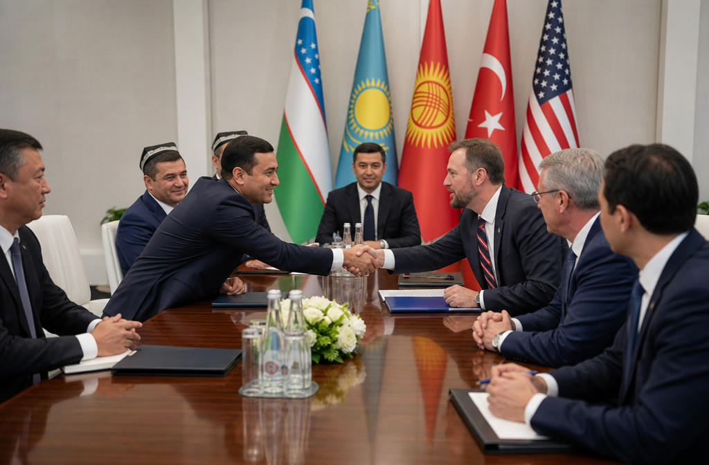 L’Ouzbékistan renforce ses liens économiques avec les États-Unis via une nouvelle alliance commerciale turcique