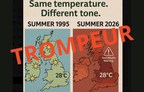 Canicule : la désinformation par les cartes météo remise en question