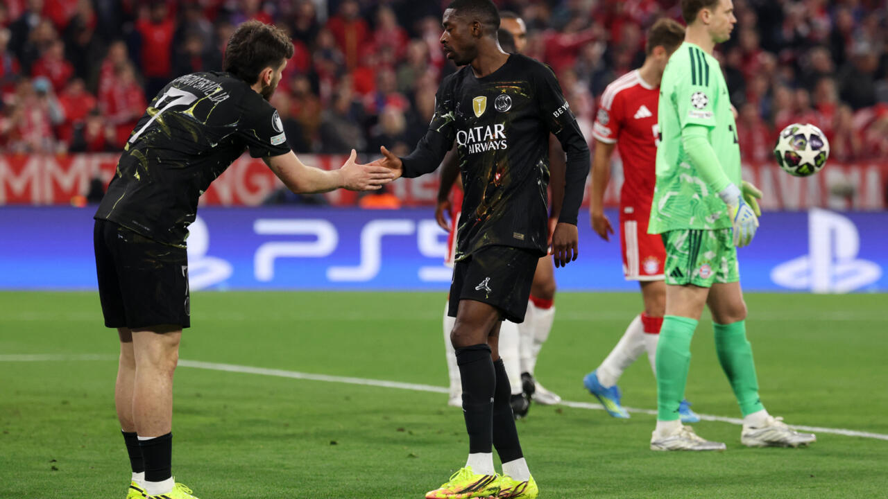 Dembélé et "Kvara", le duo prometteur du PSG en quête d'un doublé en Ligue des champions.