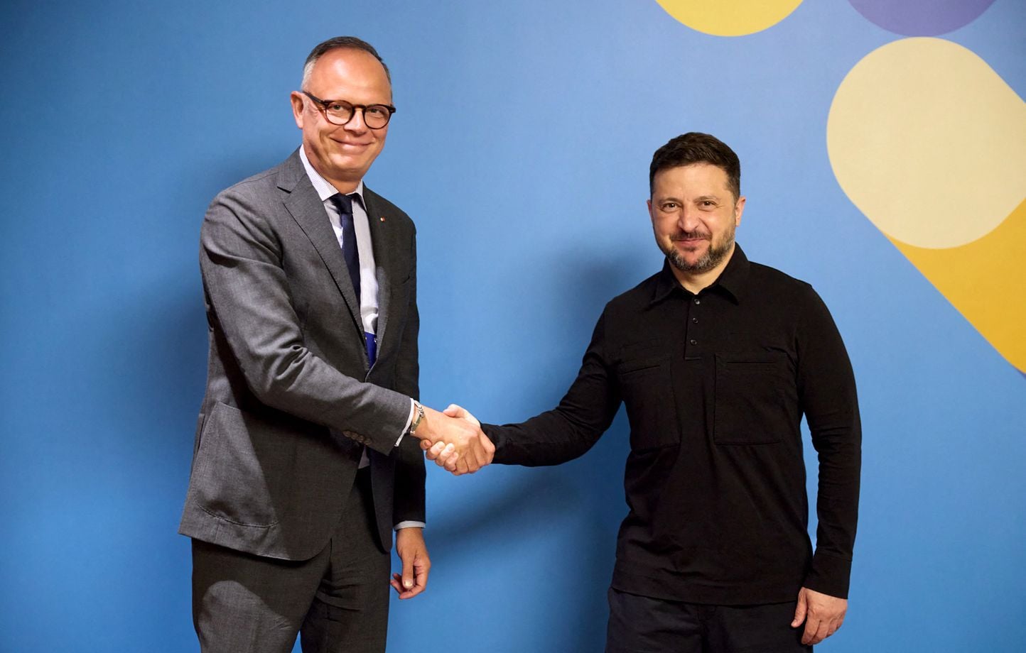 Edouard Philippe rencontre Volodymyr Zelensky à Kiev durant la campagne présidentielle française
