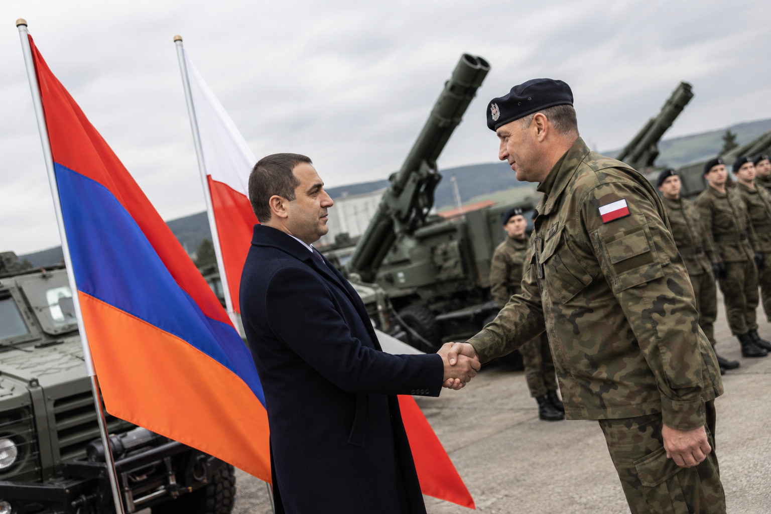 L’Arménie renforce son partenariat militaire avec la Pologne face à l’effacement russe dans le Caucase