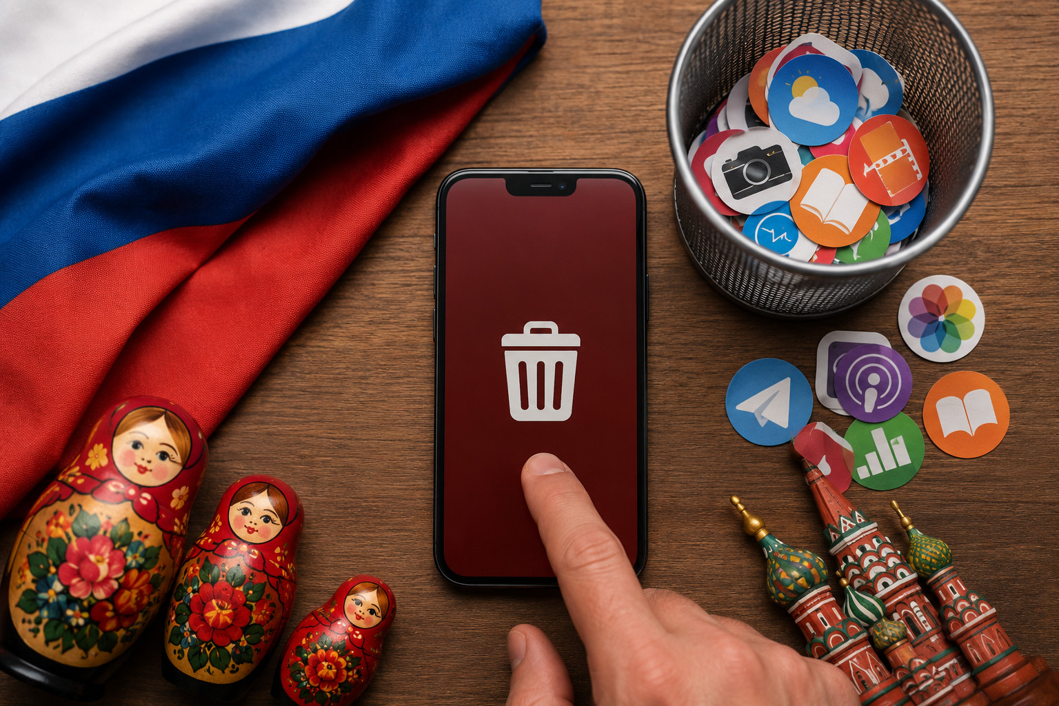 Russie : record de 1 213 applications retirées de l'App Store en 2025, devant la Chine