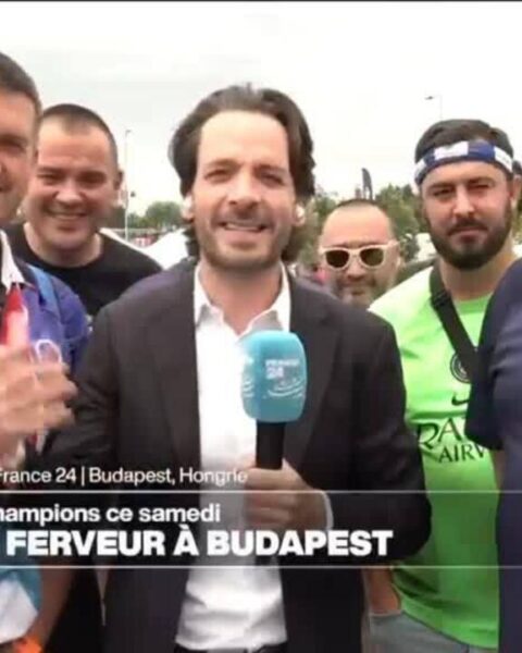 Finale de la Ligue des champions PSG-Arsenal : une ferveur incroyable à Budapest