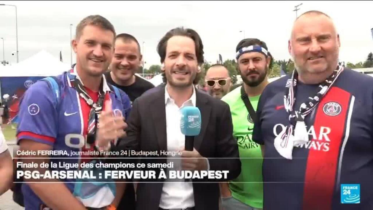 Finale de la Ligue des champions PSG-Arsenal : une ferveur incroyable à Budapest