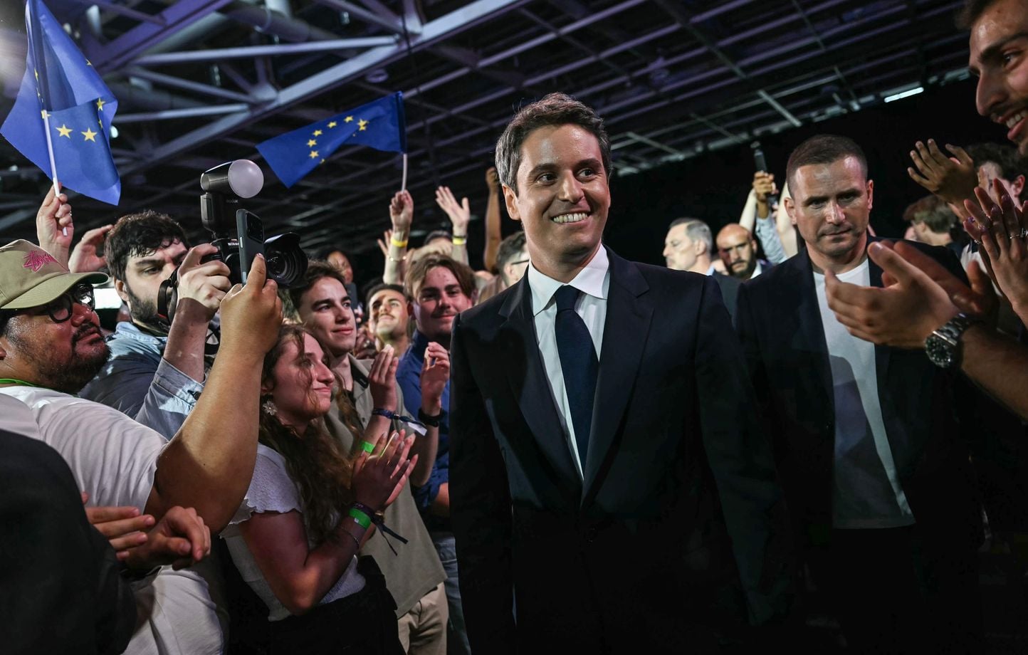 Gabriel Attal se présente comme candidat de l'espoir et de l'optimisme pour la présidentielle 2027 à Paris