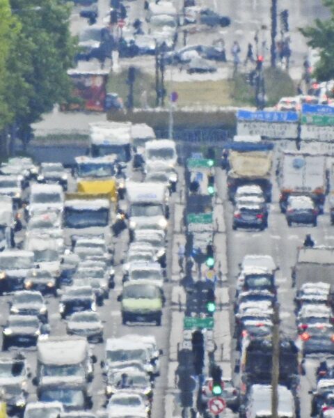 Île-de-France : la dégradation de la qualité de l'air causée par la chaleur entraîne une pollution à l'ozone prévue