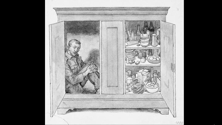 L'incroyable survie du soldat Patrick Fowler caché dans une armoire entre 1915 et 1918