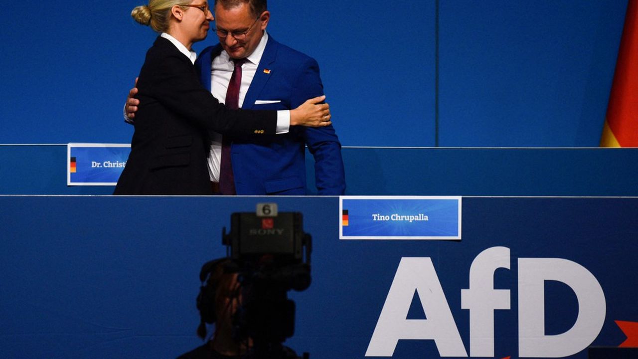 Crise au sommet de l'AfD : la rivalité Weidel–Chrupalla fragilise la principale force d'opposition allemande