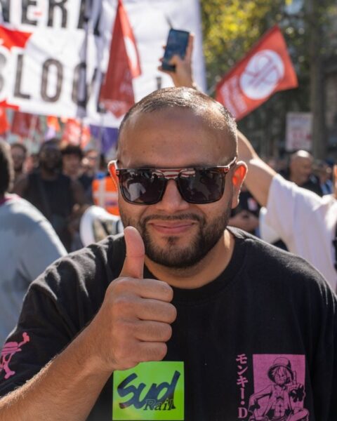 Anasse Kazib, syndicaliste cheminot, annonce sa candidature à l'élection présidentielle de 2027