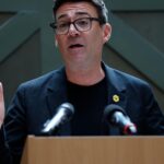 Andy Burnham présente ses plans de décentralisation en tant que futur Premier ministre du Royaume-Uni