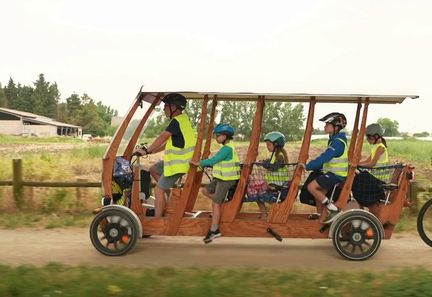 Bram, une commune de l'Aude, encourage l'usage du vélo avec des infrastructures adaptées