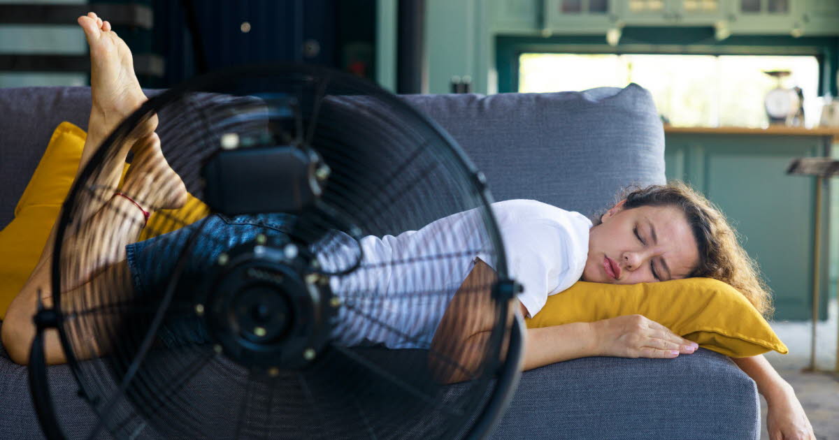 Canicule : les ventilateurs moins efficaces pour des températures au-dessus de 35 °C
