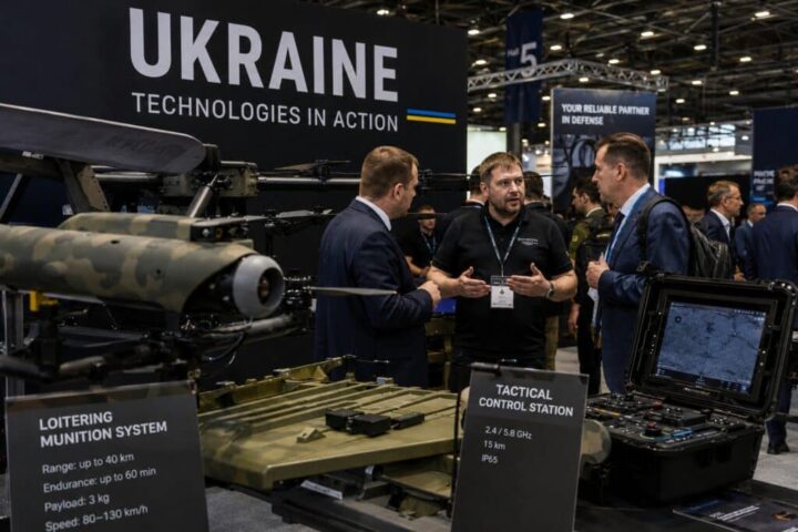 De 10 à 80 : l'évolution remarquable de l'Ukraine à Eurosatory en deux ans.