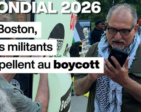 "Des militants à Boston appellent au boycott de la Coupe du monde 2026, qualifiant la situation d'intolérable"