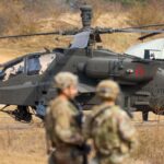 Deux membres d'équipage secourus après le crash d'un hélicoptère de l'armée américaine près du détroit d'Hormuz