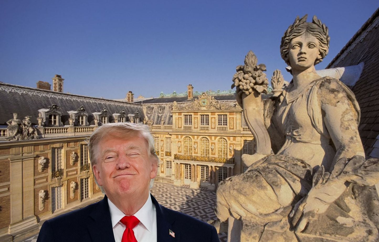 Donald Trump attendu au Château de Versailles pour une rencontre diplomatique avec Emmanuel Macron