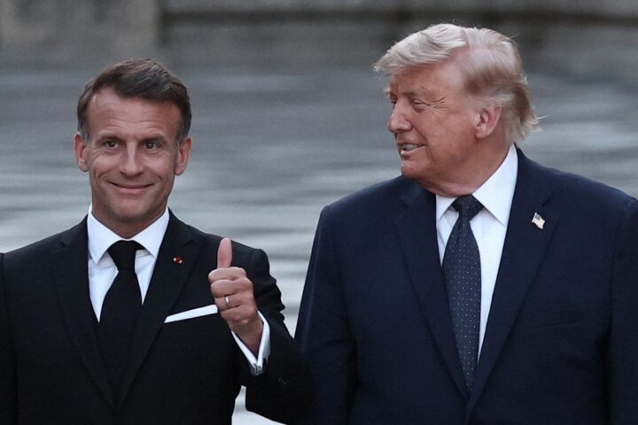 Donald Trump prédit la fin du mandat d'Emmanuel Macron lors d'une interview avec Axios