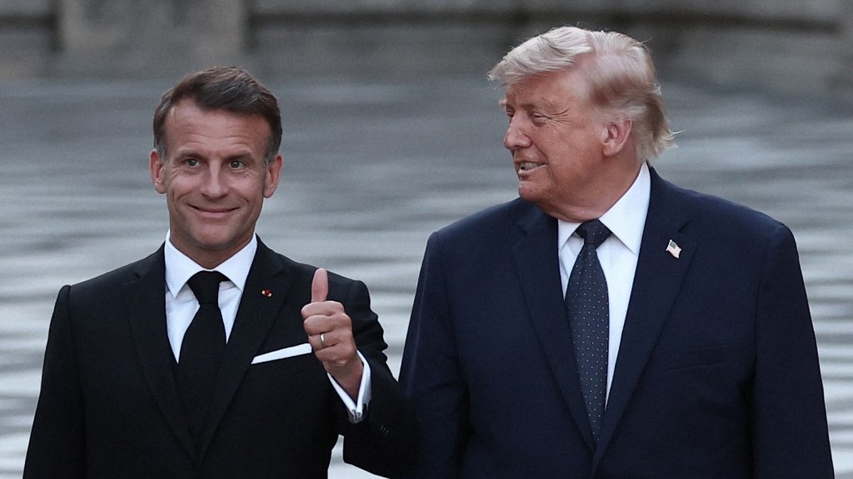 Donald Trump prédit la fin du mandat d'Emmanuel Macron lors d'une interview avec Axios