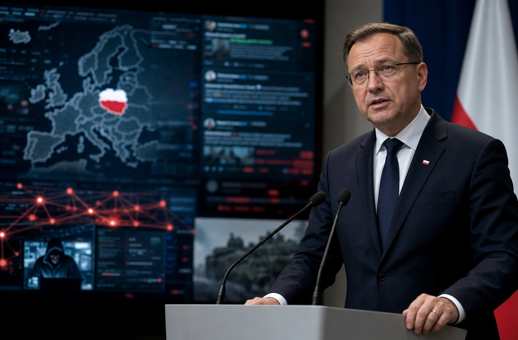 La Russie mène une « guerre cognitive totale » contre la Pologne, prévient Radosław Sikorski