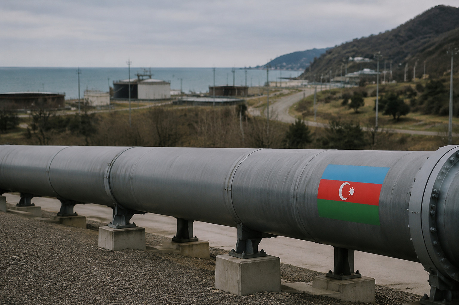 L’Azerbaïdjan prend le contrôle de l’oléoduc Bakou-Supsa, alternative stratégique aux voies russes