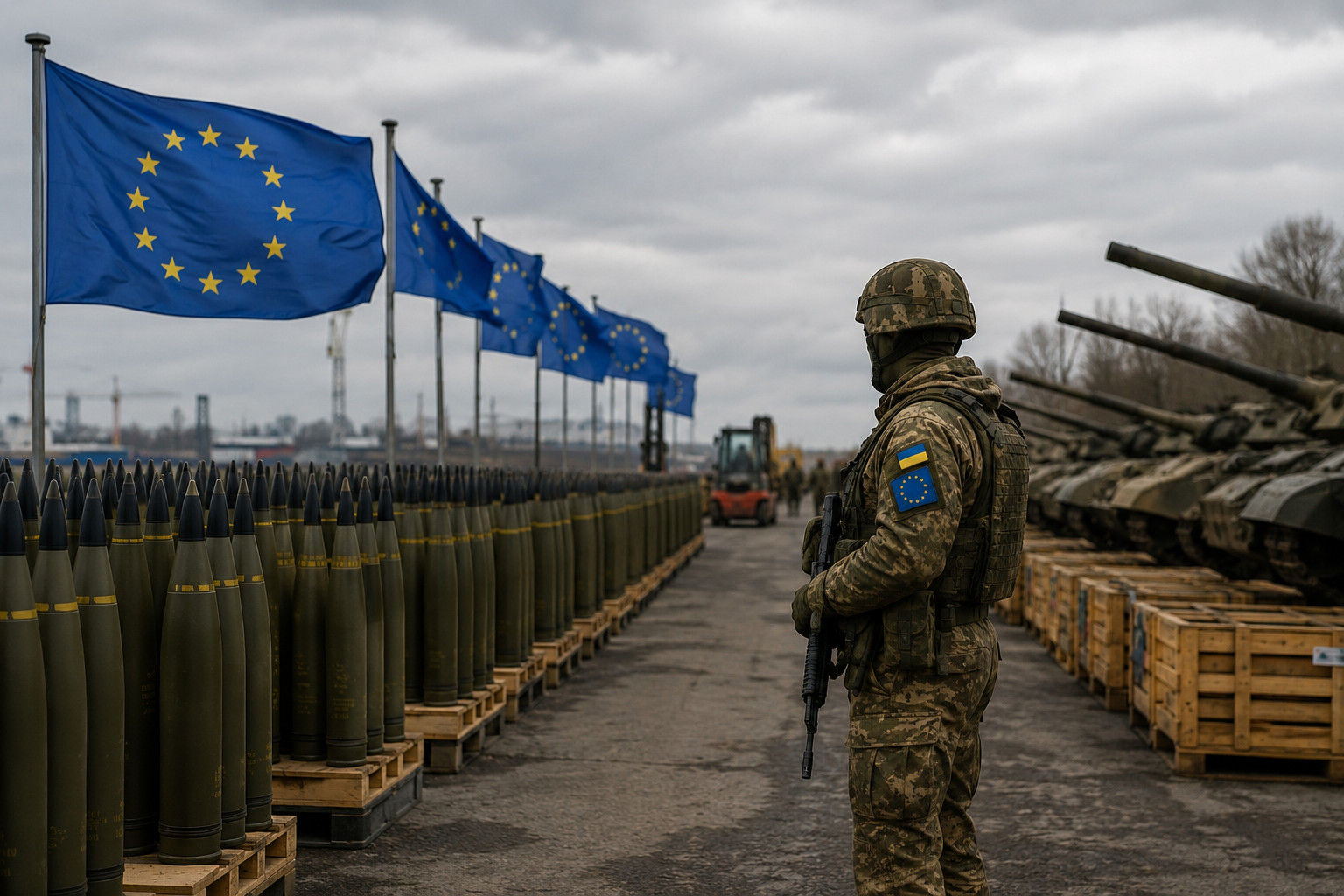 L'Union européenne fait de l'Ukraine son arsenal à bas coût et son laboratoire de guerre