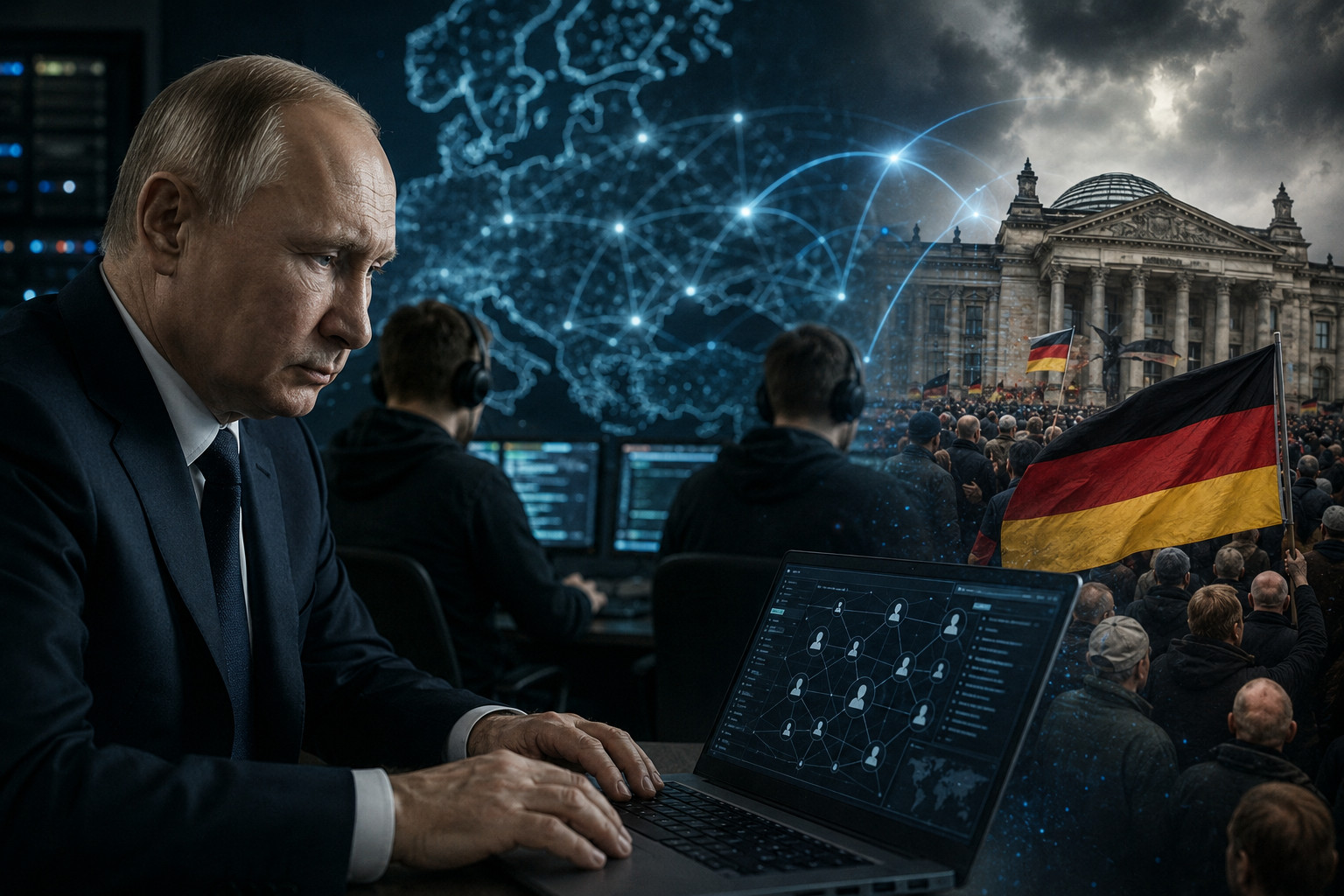 La Russie structure un réseau d’influence numérique pour déstabiliser l’Allemagne et soutenir l’AfD