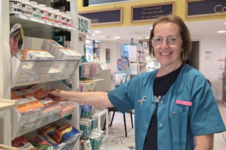 Valérie Balduini prend sa retraite après 44 ans à la pharmacie St Pierre de Lyon 9e