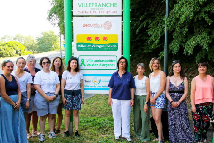 Villefranche-sur-Saône devient "ville ambassadrice du don d'organes" avec un nouveau panneau