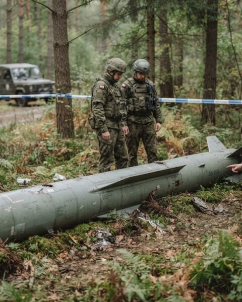Un missile de croisière russe X-101 retrouvé en Pologne, Varsovie alerte l’OTAN