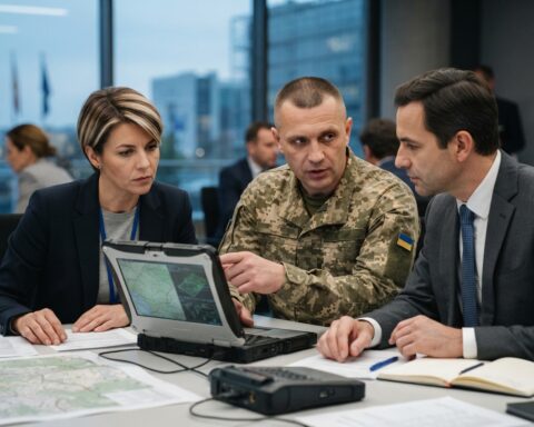 L’Ukraine partage avec l’UE son expertise numérique et de défense forgée au combat