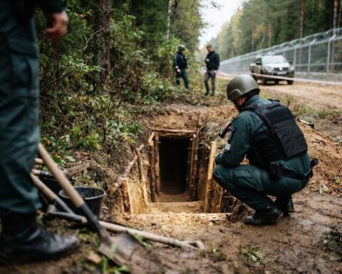 La Lituanie découvre des tunnels creusés par la Biélorussie pour intensifier la pression migratoire sur l’UE
