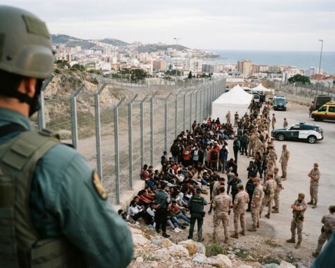 L'Espagne déploie l'armée à Ceuta après l'arrivée de 2 000 migrants, Rome menace de suspendre Schengen