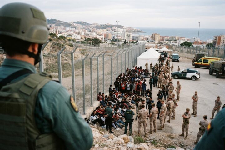 L'Espagne déploie l'armée à Ceuta après l'arrivée de 2 000 migrants, Rome menace de suspendre Schengen